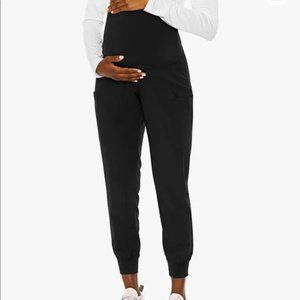 Med Couture Black Maternity Jogger Scrub Pants Sz XLP